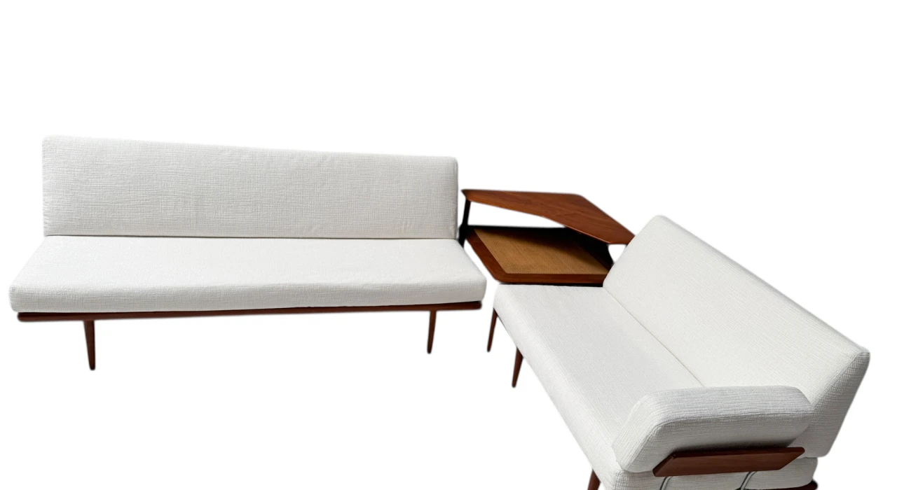 Minerva Sofa Set by Peter Hvidt & Orla Molgaard Nielsen for France & Søn, 1960s